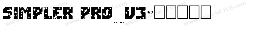 Simpler Pro_V3字体转换